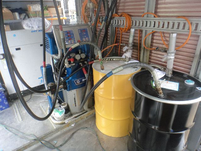 塗膜防水工事(ポリウレア被覆工)